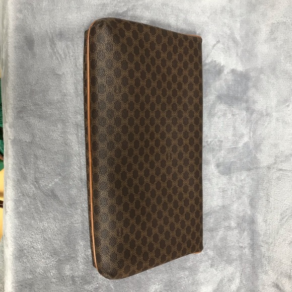 CELINE MACADAM FOLD OVER CLUTCH VGC - Picture 3 of 9